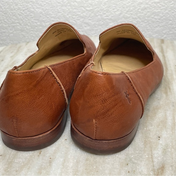 Frye loafers Kenzie Venetian sz 8 Women’s color Cognac - Picture 4 of 10